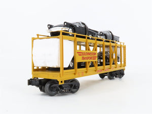 O27 Gauge 3-Rail MTH RailKing 30-7674 UP Auto Carrier #11071 w/ Ertl T-Birds