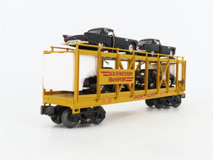 O27 Gauge 3-Rail MTH RailKing 30-7674 UP Auto Carrier #11071 w/ Ertl T-Birds