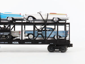 O27 3-Rail MTH RailKing 30-7676 Auto Carrier #1957 w/Ertl '57 Chrysler & Mercury