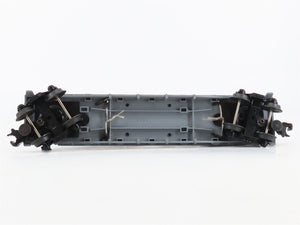 O27 Gauge 3-Rail MTH RailKing 30-7647 Flat Car #1950 w/ Ertl '50 Panel Vans