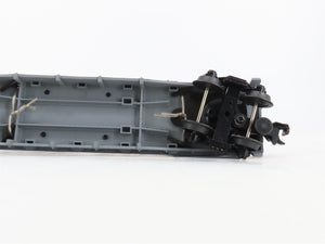 O27 Gauge 3-Rail MTH RailKing 30-7647 Flat Car #1950 w/ Ertl '50 Panel Vans
