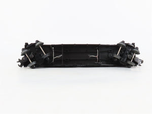 O27 Gauge 3-Rail MTH RailKing 30-7671 Flat Car #1930 w/ Ertl '30 Panel Vans