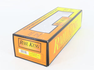 O27 Gauge 3-Rail MTH RailKing 30-7671 Flat Car #1930 w/ Ertl '30 Panel Vans