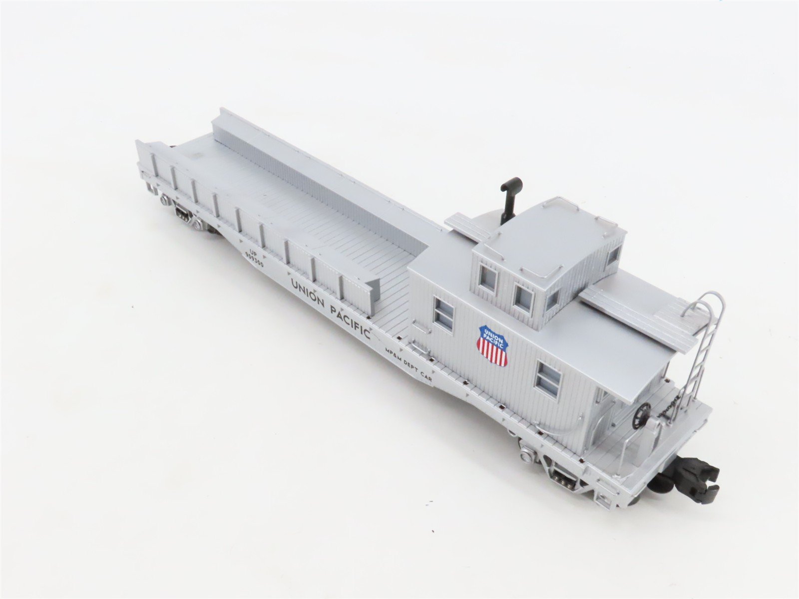 O Gauge 3-Rail MTH 20-98288 UP Union Pacific Crane Boom Tender Car #909300