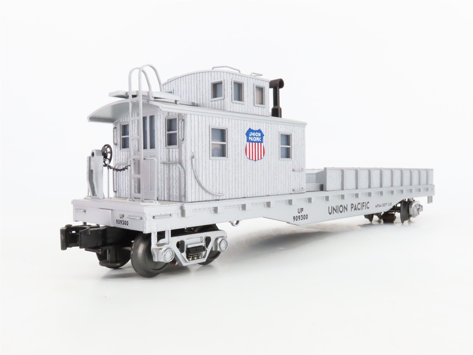 O Gauge 3-Rail MTH 20-98288 UP Union Pacific Crane Boom Tender Car #909300