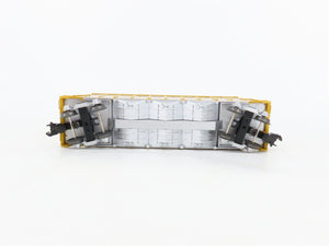 O Gauge 3-Rail MTH 20-98323 UP 3-Bay Rapid Discharge Hopper #27653 w/ Rock Load