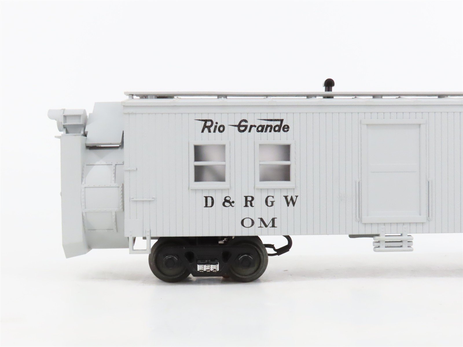 O27 Gauge 3-Rail MTH RailKing 30-2123 D&RGW Operating Rotary Snow Plow No#