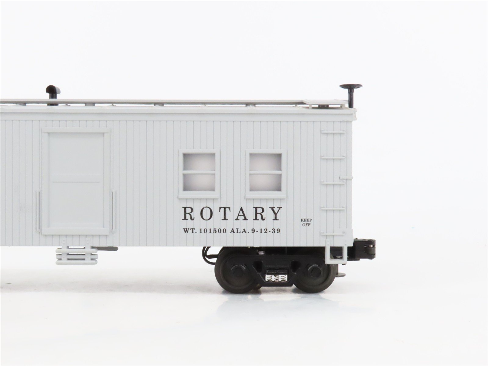 O27 Gauge 3-Rail MTH RailKing 30-2123 D&RGW Operating Rotary Snow Plow No#
