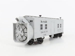 O27 Gauge 3-Rail MTH RailKing 30-2123 D&RGW Operating Rotary Snow Plow No#