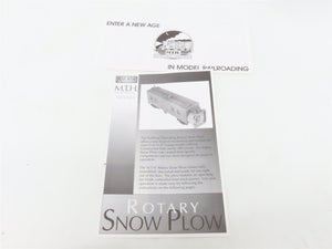 O27 Gauge 3-Rail MTH RailKing 30-2123 D&RGW Operating Rotary Snow Plow No#