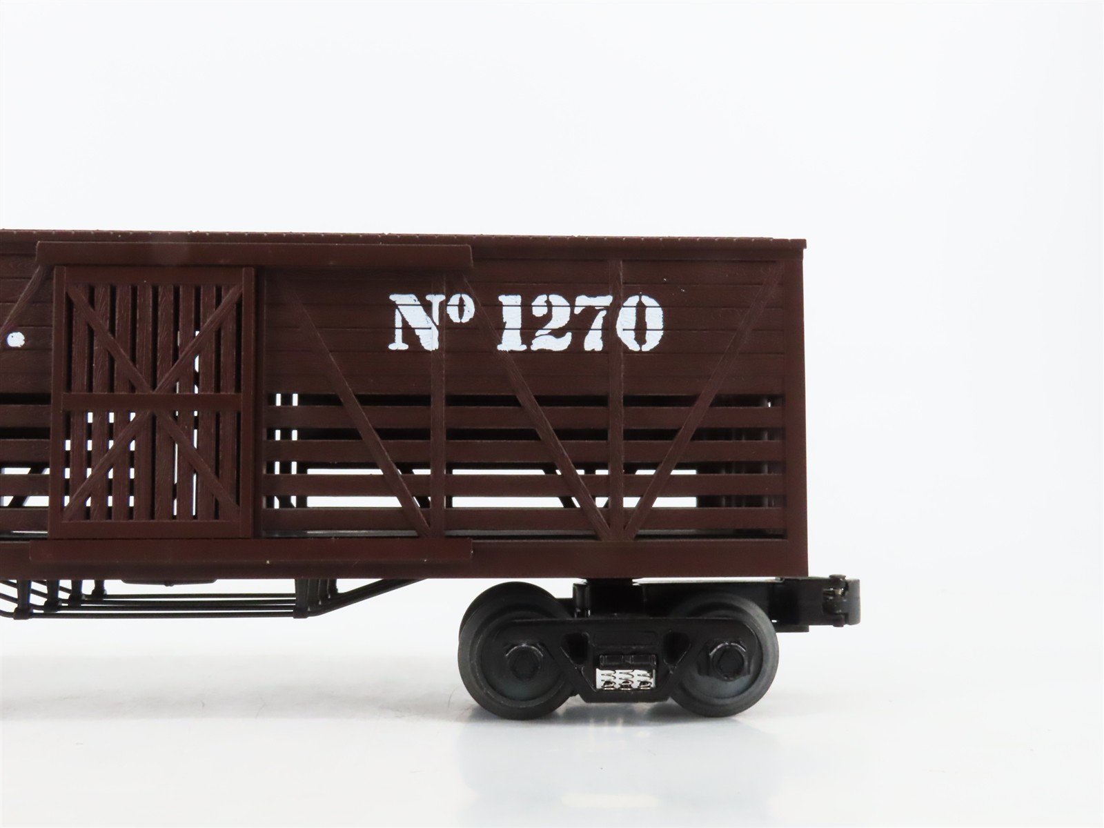 O27 Gauge 3-Rail MTH RailKing 30-7114 W&ARR 19th Century Stock Car #1270