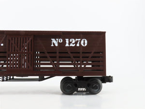 O27 Gauge 3-Rail MTH RailKing 30-7114 W&ARR 19th Century Stock Car #1270