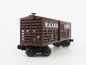 O27 Gauge 3-Rail MTH RailKing 30-7114 W&ARR 19th Century Stock Car #1270