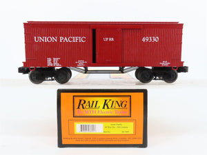 O27 3-Rail MTH RailKing 30-7497 UP Union Pacific 34' 19th Century Box Car #49330