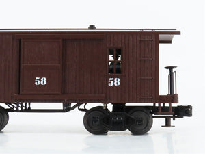 O27 Gauge 3-Rail MTH RailKing 30-7724 W&ARR 19th Century Wood Caboose #58