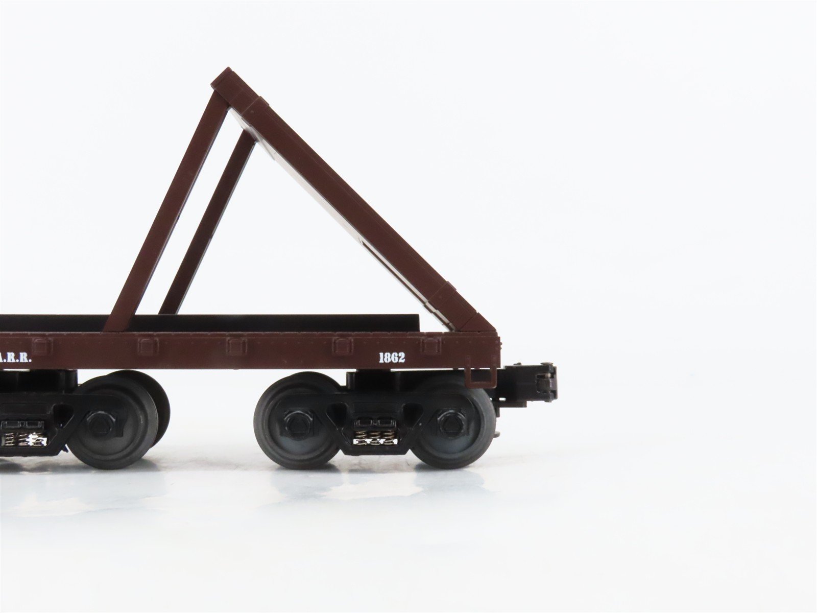 O27 Gauge 3-Rail MTH RailKing 30-7635 W&ARR 19th Century Flat Car #1862 w/Cannon