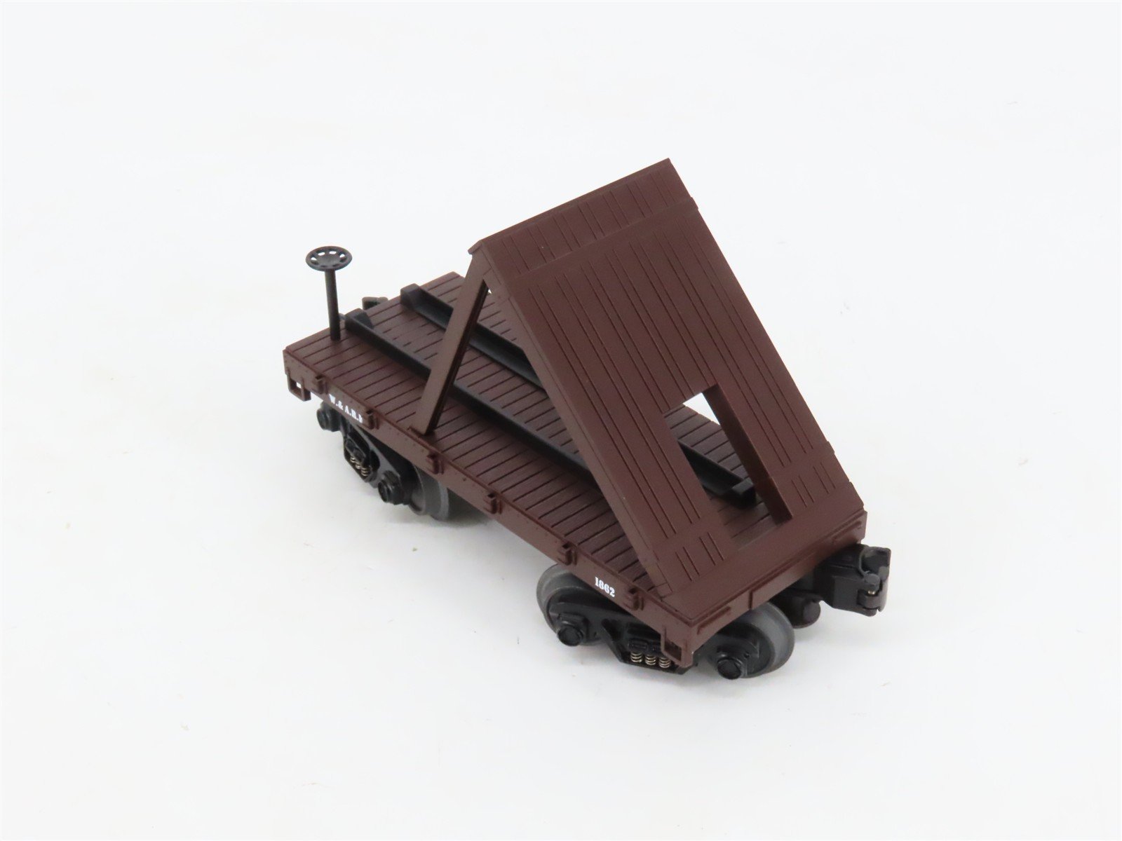 O27 Gauge 3-Rail MTH RailKing 30-7635 W&ARR 19th Century Flat Car #1862 w/Cannon