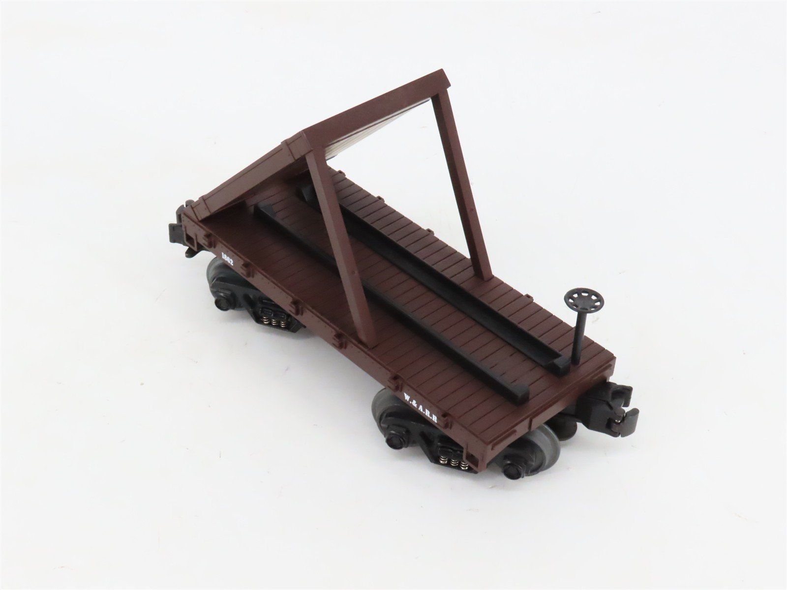 O27 Gauge 3-Rail MTH RailKing 30-7635 W&ARR 19th Century Flat Car #1862 w/Cannon