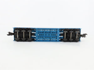 O27 3-Rail MTH RailKing 30-7012E EMDX Depressed Center Flat Car #106 w/ Load