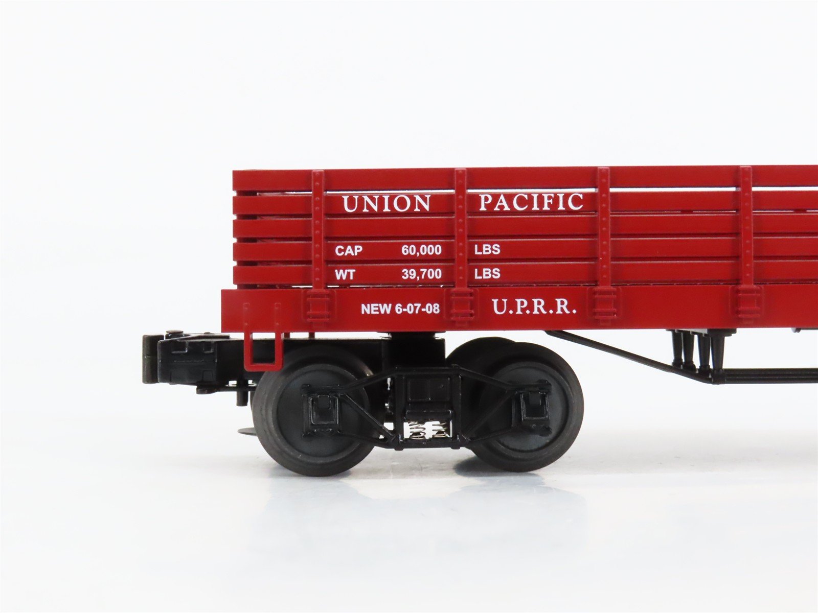 O27 Gauge 3-Rail MTH RailKing 30-7228 UP Union Pacific 19th Century Gondola #7