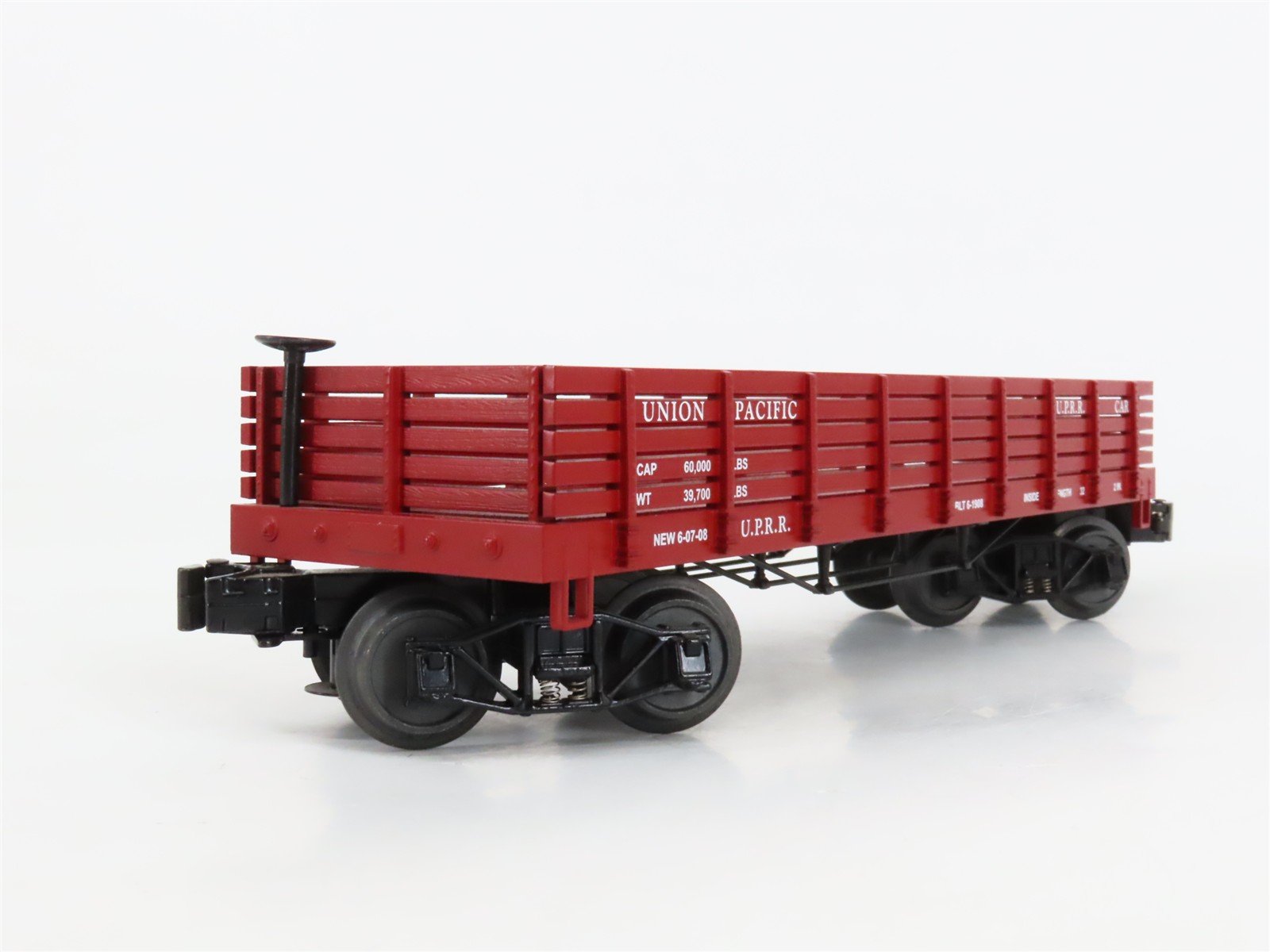O27 Gauge 3-Rail MTH RailKing 30-7228 UP Union Pacific 19th Century Gondola #7