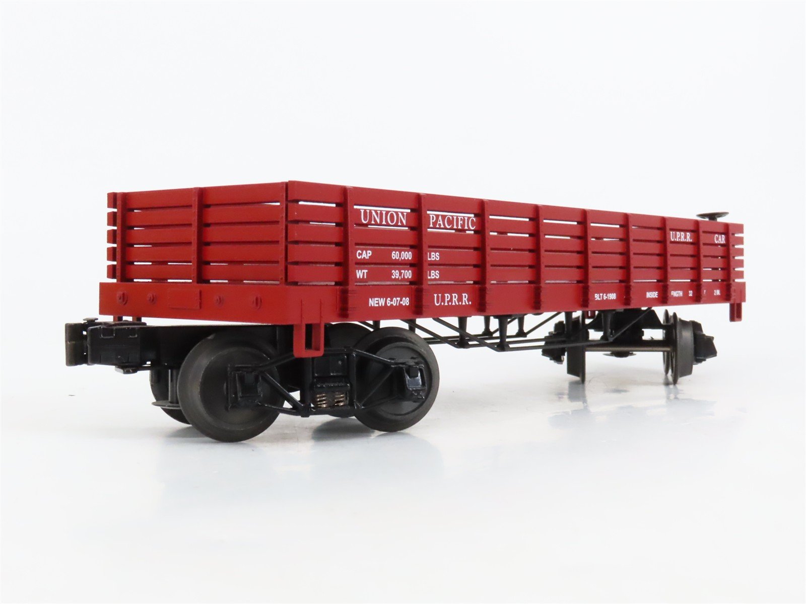 O27 Gauge 3-Rail MTH RailKing 30-7228 UP Union Pacific 19th Century Gondola #7