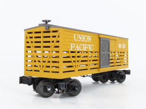 O27 Gauge 3-Rail MTH RailKing 30-7123 UP 19th Century Stock Car #4930