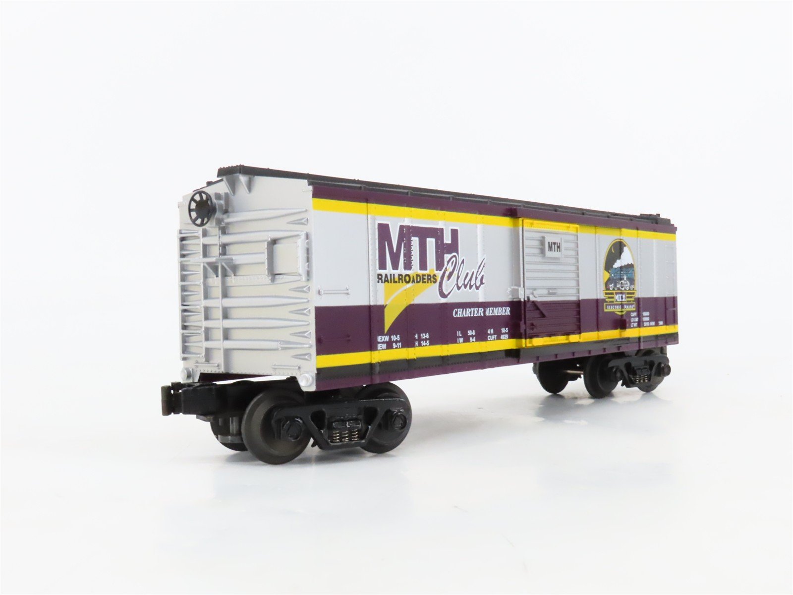 O27 Gauge 3-Rail MTH RailKing 30-7423 MTHRRC Charter Member Box Car