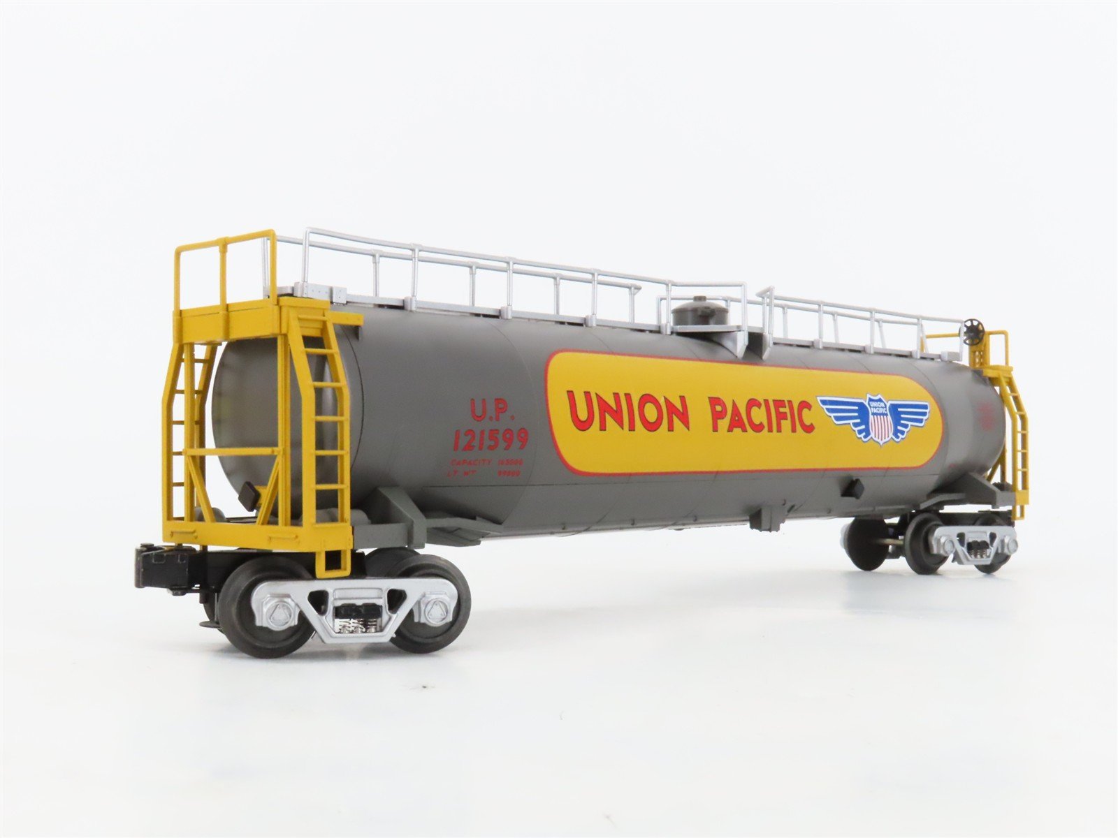 O27 Gauge 3-Rail MTH RailKing 30-7358 UP Union Pacific 33k Gal Tank Car #121599