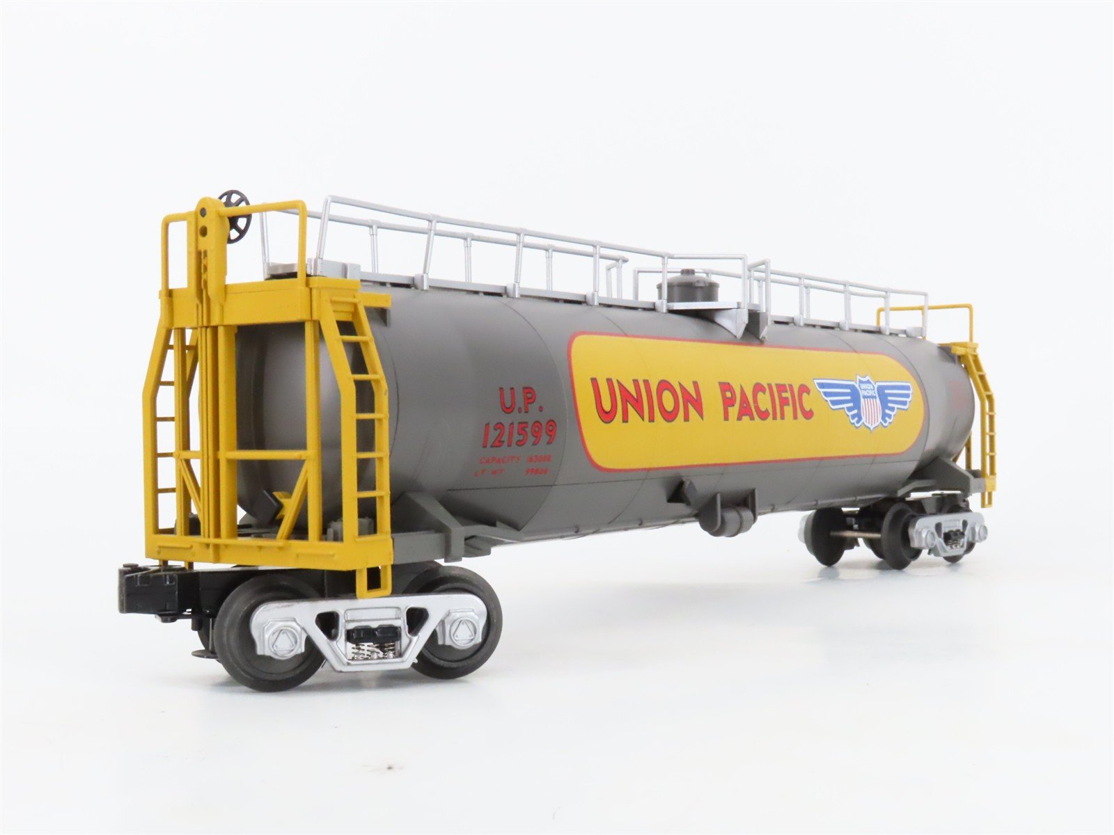 O27 Gauge 3-Rail MTH RailKing 30-7358 UP Union Pacific 33k Gal Tank Car #121599