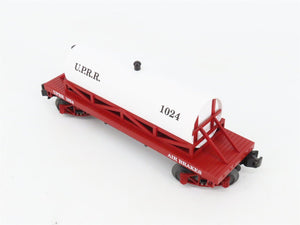 O27 Gauge 3-Rail MTH RailKing 30-7353 UP 19th Century Wood Tank Car #1024