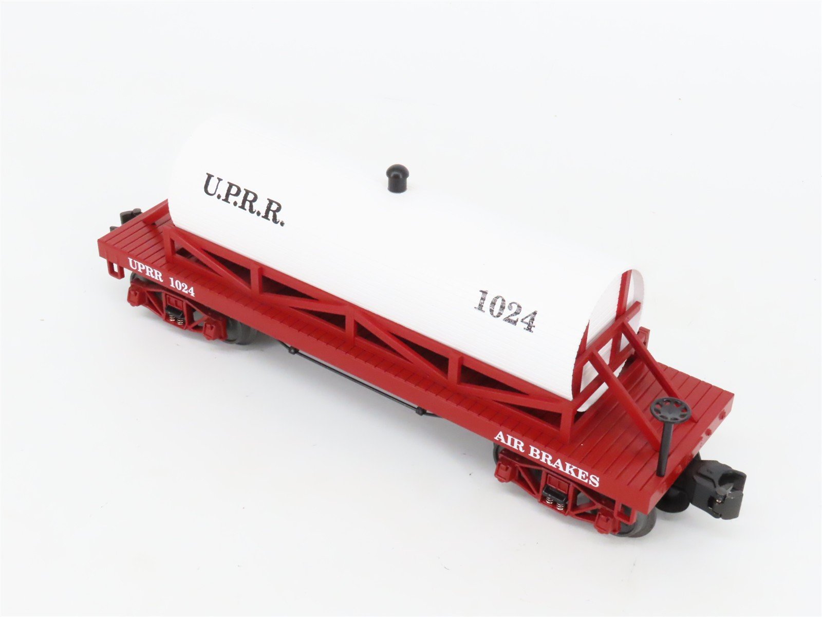 O27 Gauge 3-Rail MTH RailKing 30-7353 UP 19th Century Wood Tank Car #1024