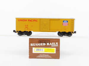 O27 Gauge 3-Rail MTH RailKing Rugged Rails 33-7402 UP Union Pacific Box Car 9368