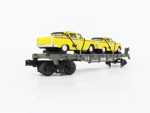 O27 Gauge 3-Rail MTH RailKing 30-7625 Classic Auto Flat Car w/ Ertl '59 Taxis