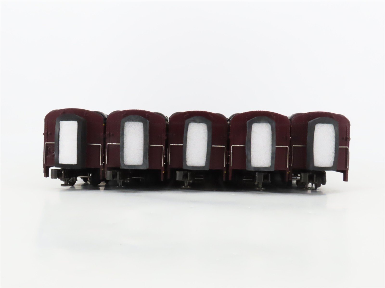 O Gauge 3-Rail MTH 20-6514 N&W Norfolk & Western 70' Passenger 5-Car Set wLights