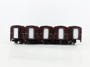 O Gauge 3-Rail MTH 20-6514 N&W Norfolk & Western 70' Passenger 5-Car Set wLights