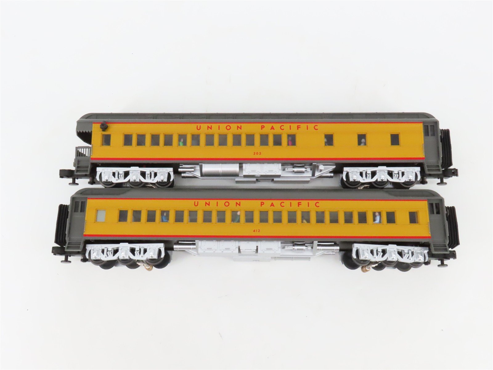 O 3-Rail MTH 20-4031 UP Union Pacific 70' Madison Passenger 5-Car Set w/Lights