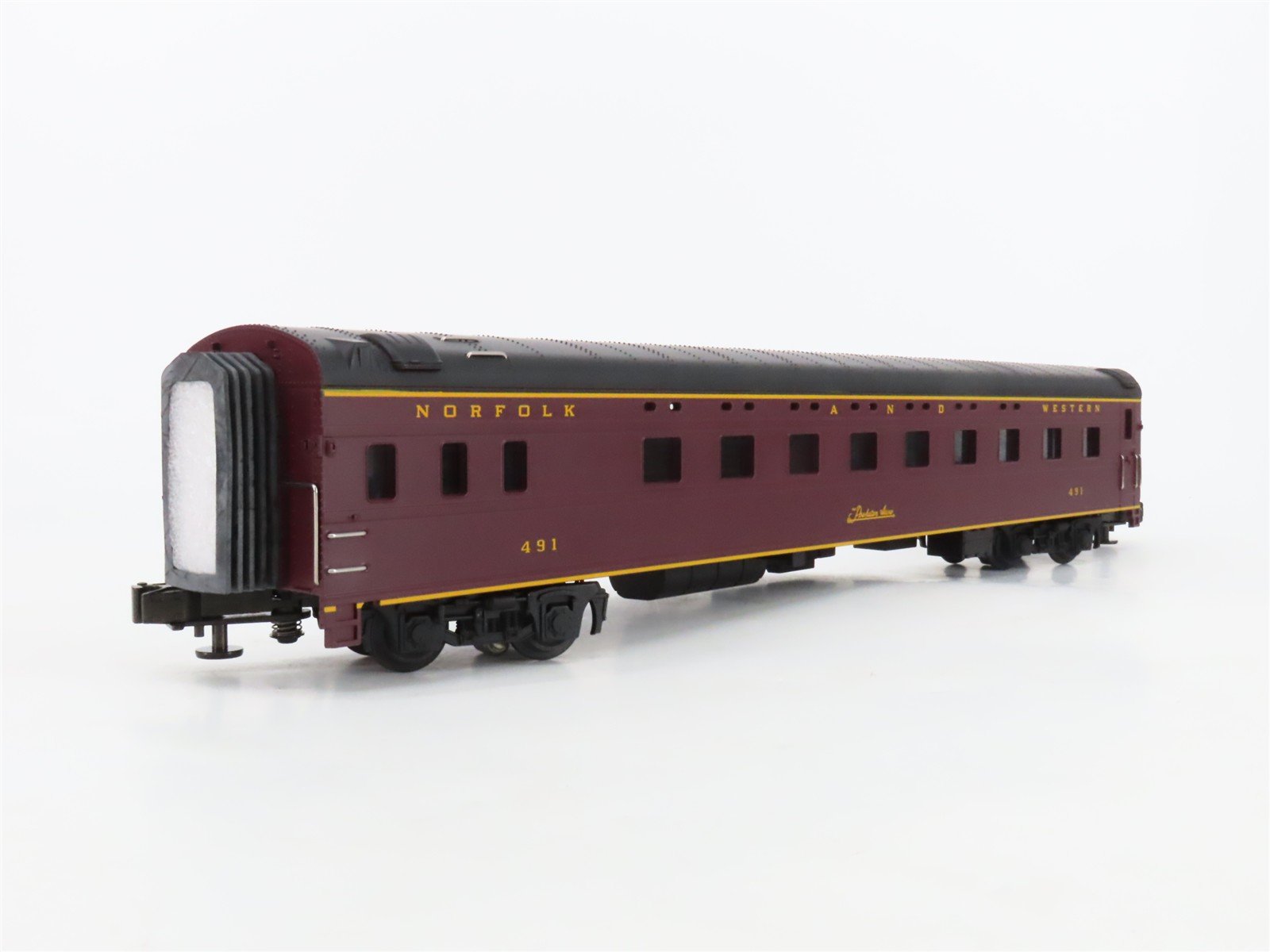 O Gauge 3-Rail MTH 20-6614 N&W Norfolk & Western 70' Passenger 2-Car Set