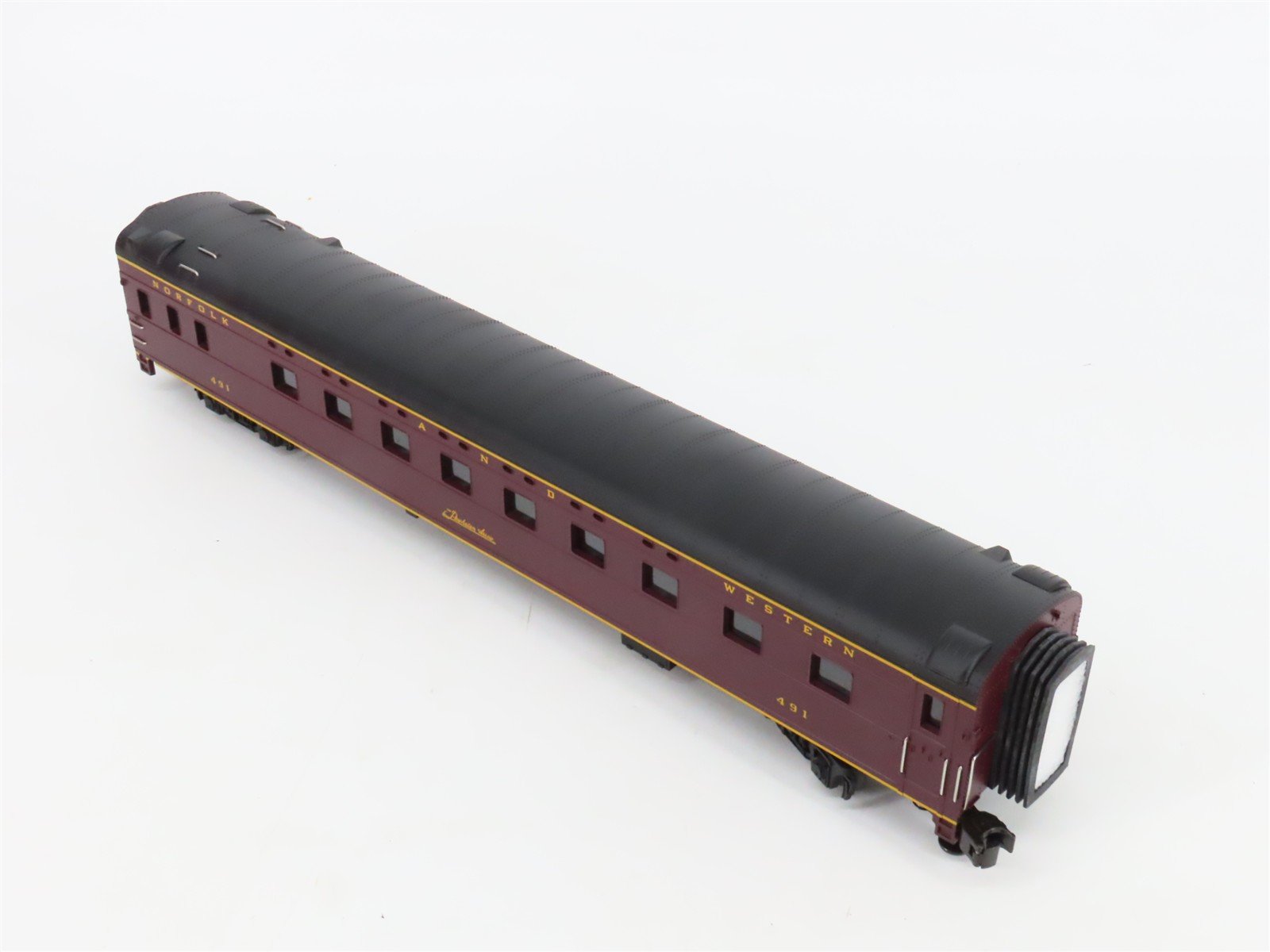 O Gauge 3-Rail MTH 20-6614 N&W Norfolk & Western 70' Passenger 2-Car Set