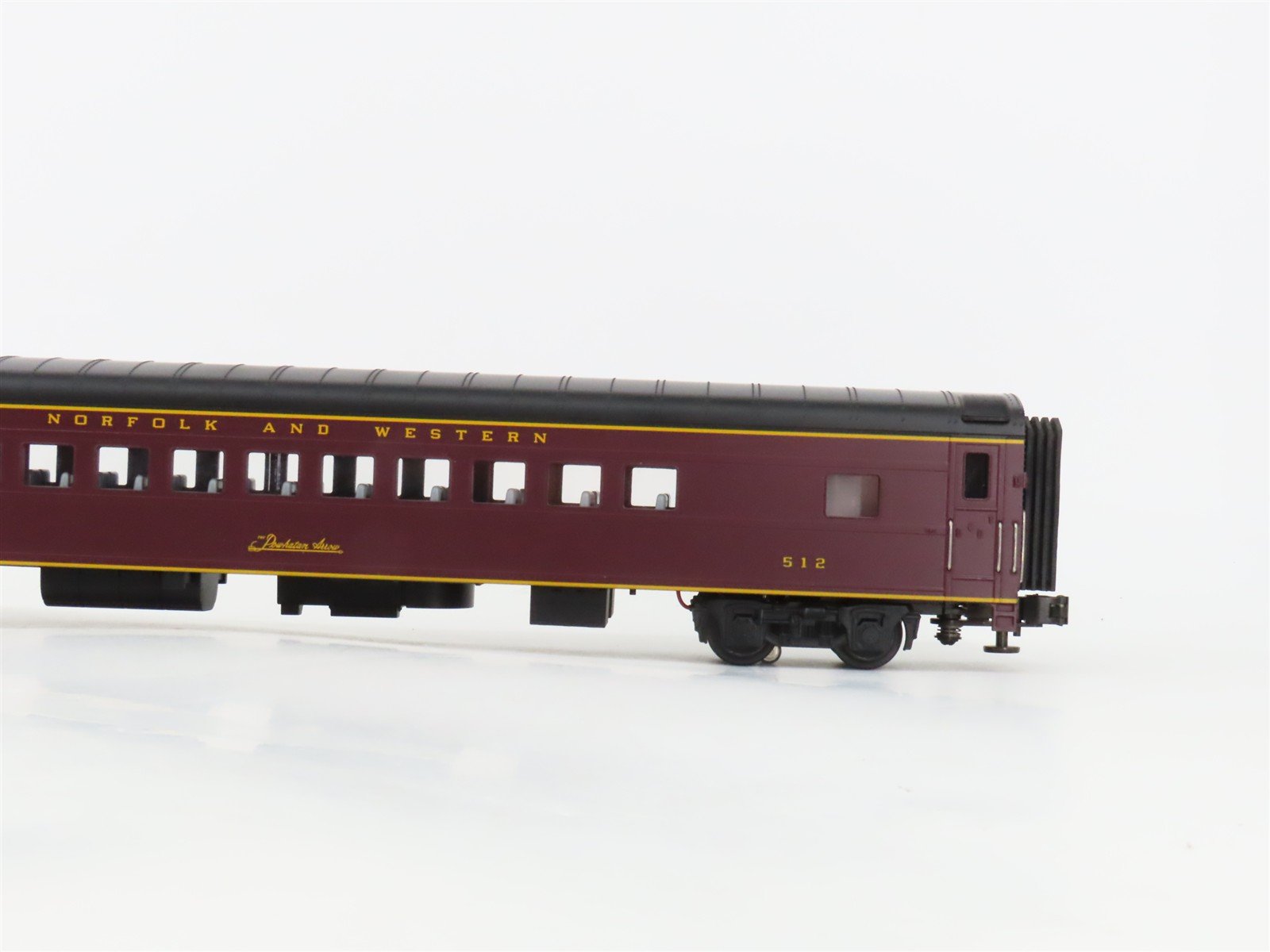 O Gauge 3-Rail MTH 20-6614 N&W Norfolk & Western 70' Passenger 2-Car Set