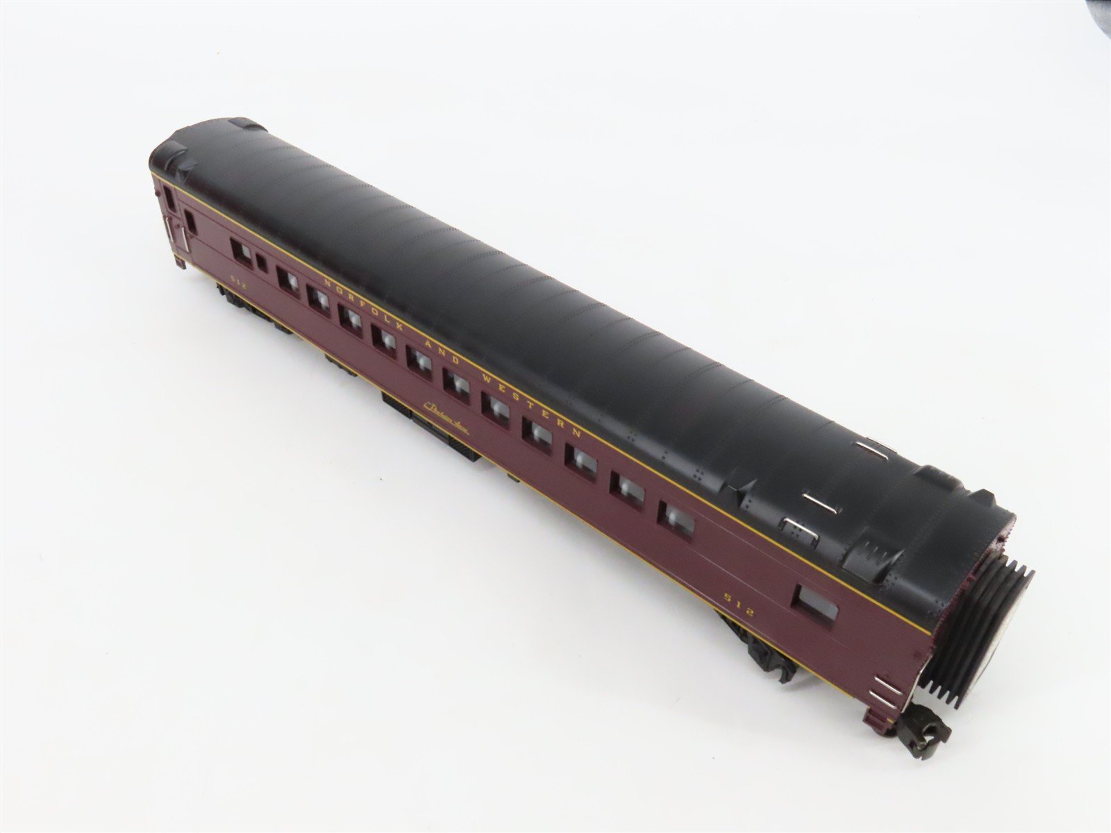 O Gauge 3-Rail MTH 20-6614 N&W Norfolk & Western 70' Passenger 2-Car Set