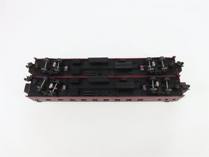 O Gauge 3-Rail MTH 20-6614 N&W Norfolk & Western 70' Passenger 2-Car Set