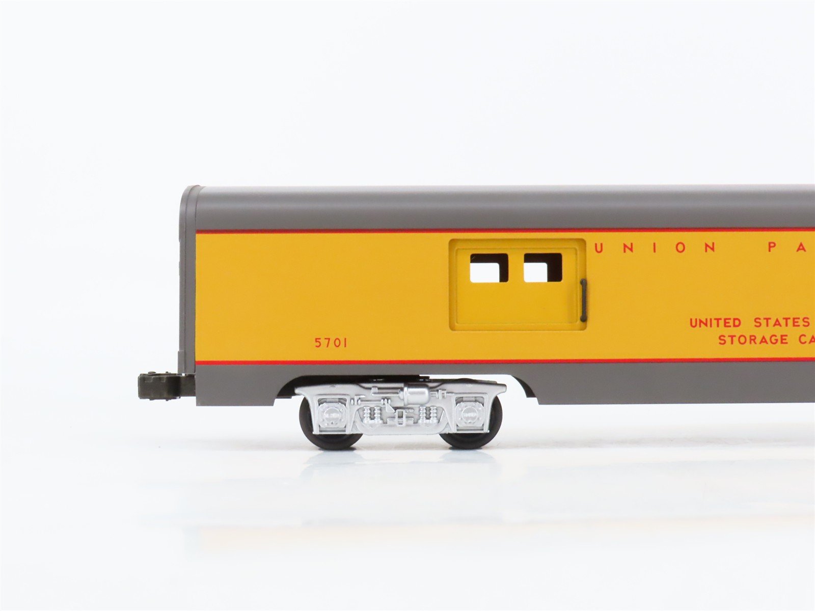 O Gauge 3-Rail MTH MT-6019 UP Union Pacific Aluminum Passenger 2-Car Set