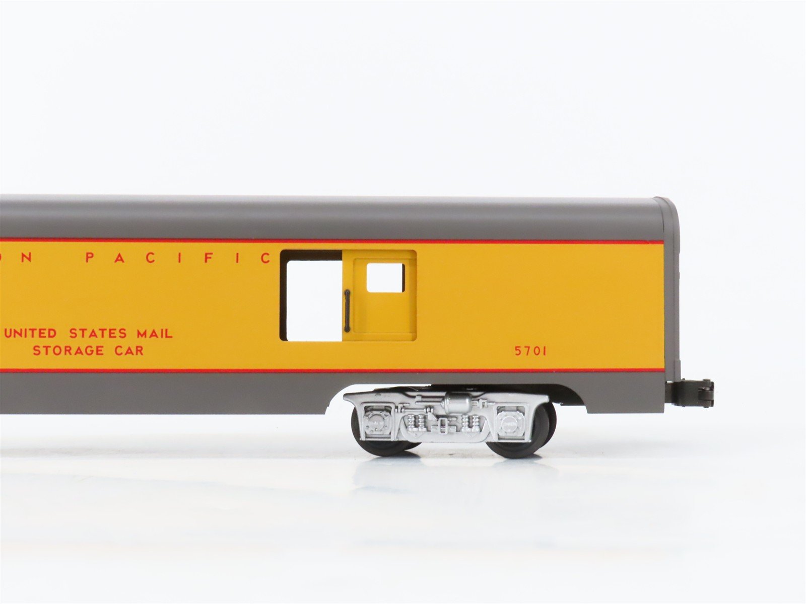 O Gauge 3-Rail MTH MT-6019 UP Union Pacific Aluminum Passenger 2-Car Set