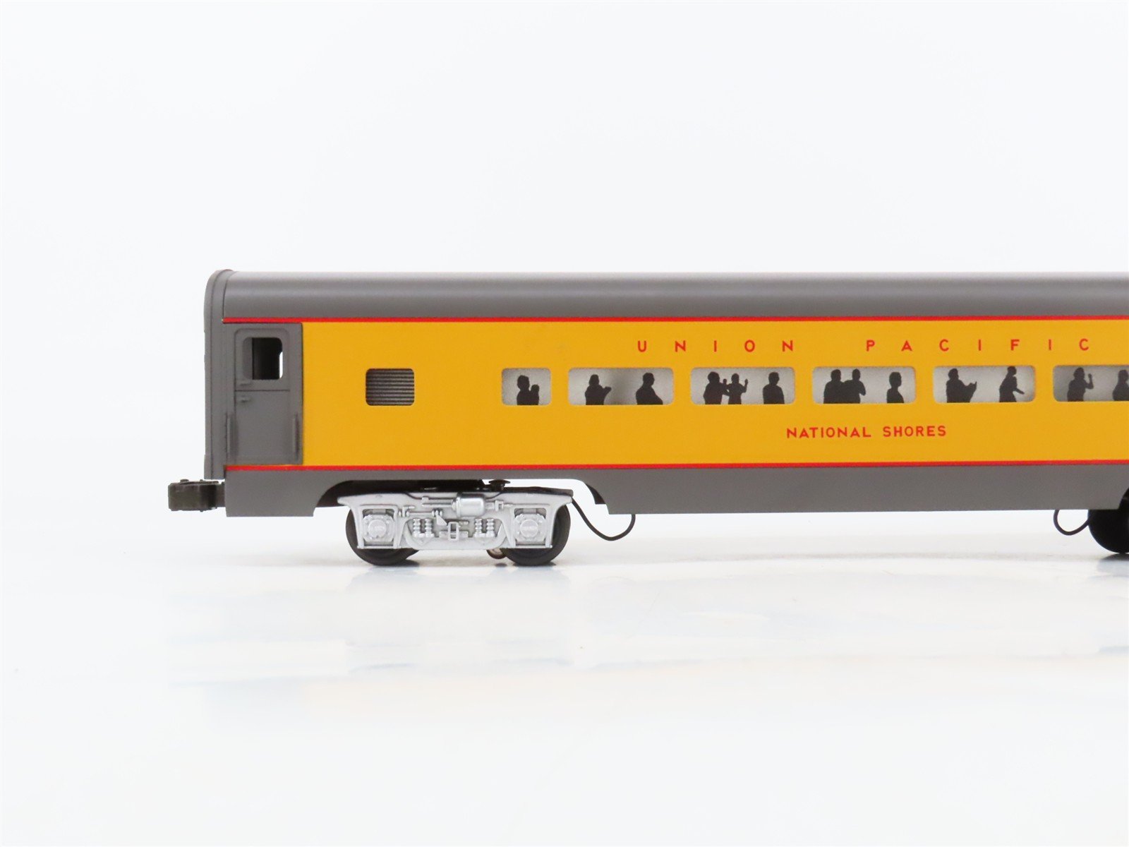 O Gauge 3-Rail MTH MT-6019 UP Union Pacific Aluminum Passenger 2-Car Set