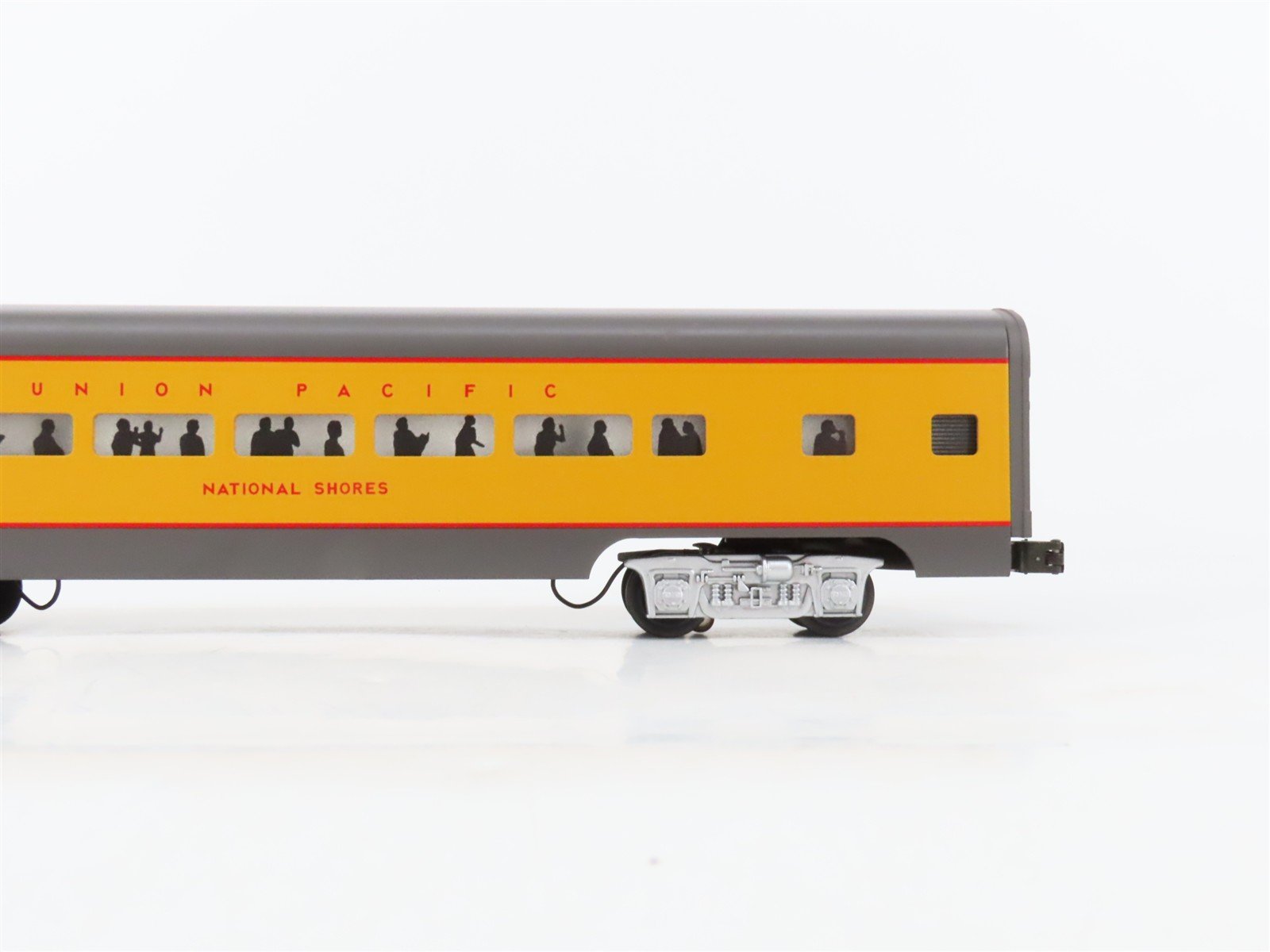O Gauge 3-Rail MTH MT-6019 UP Union Pacific Aluminum Passenger 2-Car Set