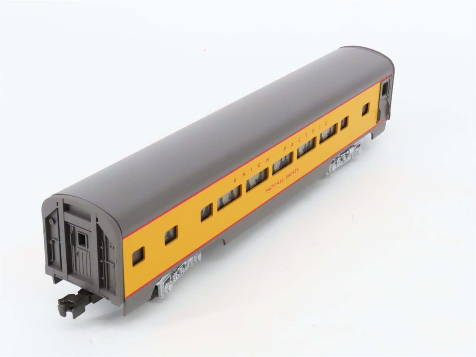 O Gauge 3-Rail MTH MT-6019 UP Union Pacific Aluminum Passenger 2-Car Set