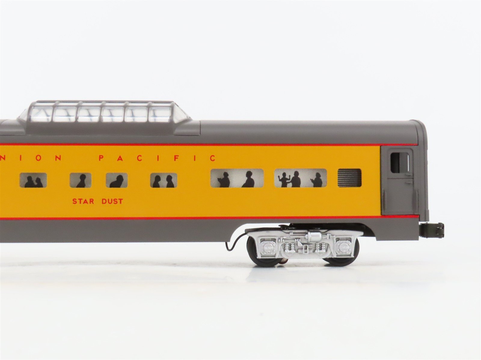 O Gauge 3-Rail MTH MT-6019 UP Union Pacific Aluminum Passenger 2-Car Set