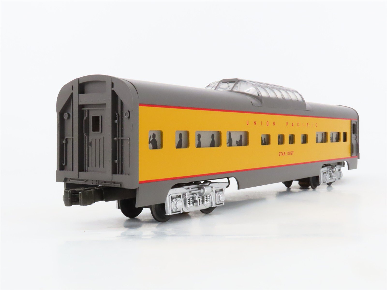 O Gauge 3-Rail MTH MT-6019 UP Union Pacific Aluminum Passenger 2-Car Set