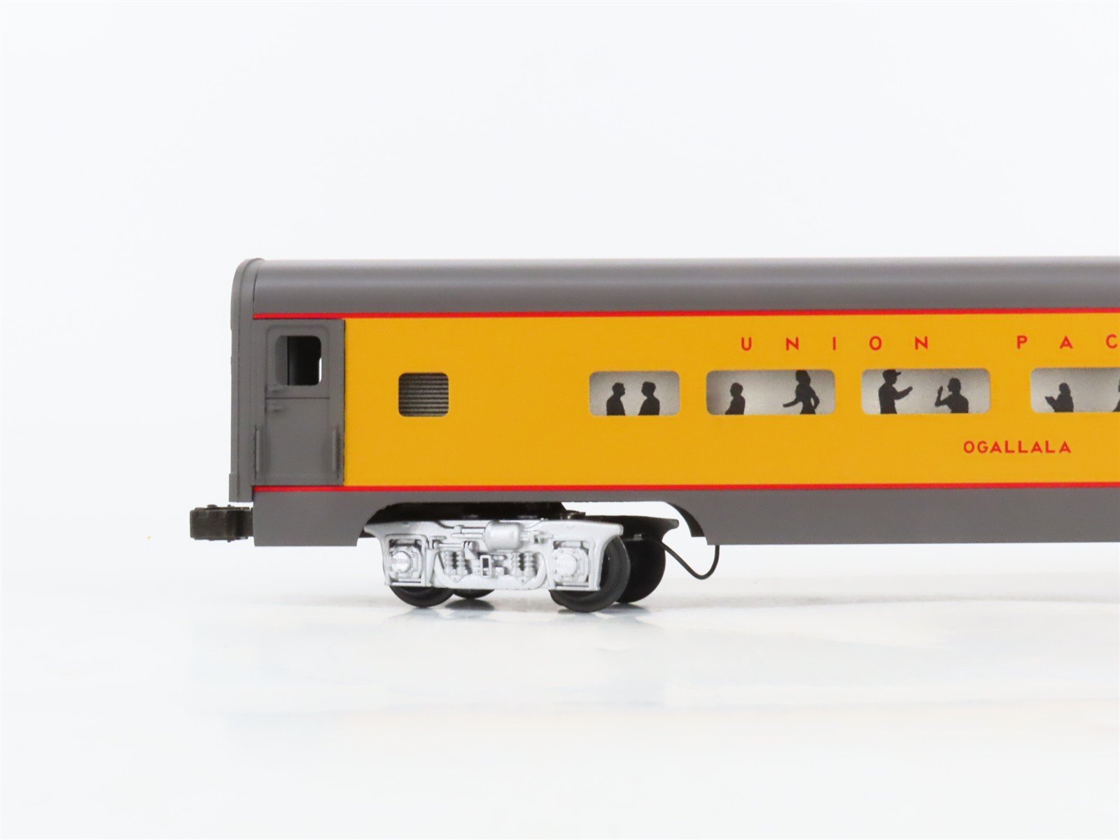 O Gauge 3-Rail MTH MT-6019 UP Union Pacific Aluminum Passenger 2-Car Set